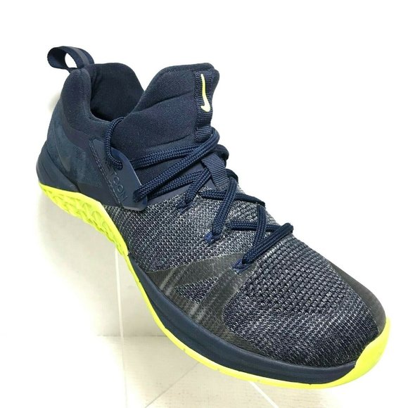 nike metcon flyknit 3 obsidian volt